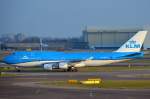 PH-BFT KLM Royal Dutch Airlines Boeing 747-406(M)   gelandet in Amsterdam am 13.03.2015