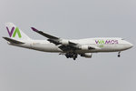 Wamos Air, EC-KQC, Boeing, B747-412, 02.04.2016, FRA, Frankfurt, Germany         