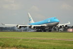 KLM, PH-BFR, (c/n 27202),Boeing 747-406,03.09.2016, AMS-EHAM, Amsterdam-Schiphol, Niederlande (Named: Rio de Janeiro) 