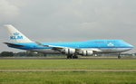 KLM, PH-BFE, (c/n 24201),Boeing 747-406,03.09.2016, AMS-EHAM, Amsterdam-Schiphol, Niederlande (Named: City of Melbourne) 