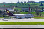 Qatar Amiri Flight Boeing 747SP VP-BAT am 14.