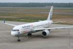 SunExpress B 757-2Q8(WL) TC-SNC bei der Ankunft in Berlin-Tegel am 28.06.2009