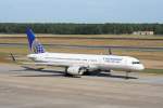 Continental Airlines B 757-224(WL) N18112 am 30.08.2009 auf dem Flughafen Berlin-Tegel