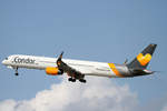 Condor, D-ABOM, Boeing, 757-330 wl ~ neu TC-Lkrg., DUS-EDDL, Düsseldorf, 21.08.2019, Germany 