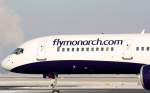 Monarch Airlines Boeing 757-217 G-MONK Flughafen Salzburg 10.01.2009
