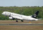 United Airlines B 757-224 N14120 beim Start in Berlin-Tegel am 17.05.2012