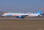 Arkia Israeli Airlines, 4X-BAW, B757-3E7(W) bei der Landung in MUC aus Tel Aviv (TLV)  16.03.2013