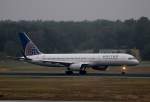 United Airlines B 757-224 N67134 beim Start in Berlin-Tegel am 13.09.2014