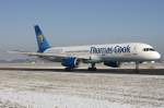 Thomas Cook, G-FCLC, Boeing, B757-28A, 10.01.2009, SZG, Salzburg, Austria