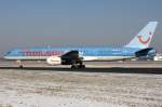 Thomsonfly, G-BYAW, Boeing, B757-204, 10.01.2009, SZG, Salzburg, Austria