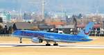 Die 757-200 der Thompson hebt nach manchester ab!