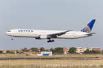 United Airlines, N59053, Boeing, B767-424ER, 30.04.2017, FCO, Roma, Italy         