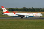 Austrian Airlines Boeing B767-3Z9(ER)(WL) OE-LAX  Salzburger Festspiele , cn(MSN): 27095,
Wien Schwechat, 23.08.2017.