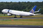 N669UA United Airlines Boeing 767-322(ER)(WL)  , TXL , 22.08.2017