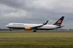 B767-300 FI-ISW der Icelandair auf dem Weg von Amsterdam nach Reykjavik am 16.6.17