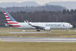 American Airlines, N381AN, Boeing, B767-323ER, 23.01.2018, ZRH, Zürich, Switzerland          