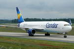 Condor, Boeing B767-330(ER)(WL) D-ABUI, cn(MSN): 26988,
Frankfurt Rhein-Main International, 27.05.2019.