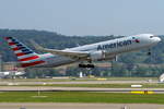 American Airlines, Boeing B767-323(ER)(WL) N346AN, cn(MSN): 33085,
Zürich-Kloten Airport, 11.09.2019.