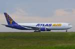 Atlas Air  Boeing 767-300, N640GT, 09.06.2020 Frankfurt-Hahn