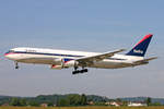 Delta Air Lines, N154DL, Boeing, 767-3P6ER, msn: 25241/389, 04.Juli 2005, ZRH Zürich, Switzerland.