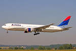 Delta Air Lines, N185DN, Boeing, 767-332ER, msn: 27961/576, 22.Juni 2005, ZRH Zürich, Switzerland.