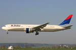 Delta Air Lines, N188DN, Boeing, 767-332ER, msn: 27583/631, 22.April 2005, ZRH Zürich, Switzerland.