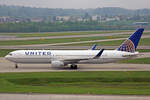United Airlines, N663UA, Boeing B767-322ER, msn: 27160/514, 01.Mai 2022, ZRH Zürich, Switzerland.