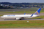 United Airlines, N672UA, Boeing B767-322ER, msn: 30027/777, 30.Juli 2022, ZRH Zürich, Switzerland.