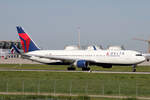 Delta Air Lines (DL-DAL), N181DN, Boeing, 767-332 ER wl, 25.09.2023, EDDS-STR, Stuttgart, Germany