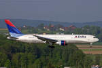 Delta Airlines, N195DN, Boeing B767-332ER, msn: 28452/676, 12.Mai 2008, ZRH Zürich, Switzerland.