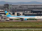 Uzbekistan Airways B 767-33P(ER) UK-67001 am 16.08.2012 auf dem Flughafen Frankfurt am Main