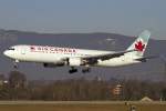 Air Canada, C-GLCA, Boeing, B767-375-ER, 29.12.2012, GVA, Geneve, Switzerland              