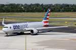 American Airlines  Oneworld  N343AN in Düsseldorf 7.6.2014