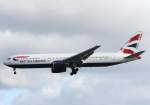 British Airways, G-BZHB, Boeing, 767-300 ER, 18.04.2014, FRA-EDDF, Frankfurt, Germany