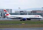 British Airways, G-BZHB, Boeing, 767-300 ER, 18.04.2014, FRA-EDDF, Frankfurt, Germany