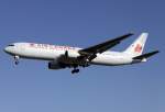 Air Canada B767-300 C-FMWP im Anflug auf 27L in LHR / EGLL / London Heathrow am 22.02.2014