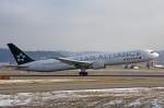 United Airlines, N76055, Boeing B767-424ER, 22.Januar 2016, ZRH Zürich, Switzerland.