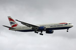 British Airways, G-BNWX, Boeing 767-336ER, 01.Juli 2016, LHR London Heathrow, United Kingdom.