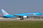 Landung,B767/Arkefly/MUC/Mnchen/Germany.