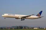 United Airlines, N77066, Boeing 767-424ER, 13.September 2016, ZRH Zürich, Switzerland.