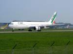 Eine 767-300ER der Air Italy (I-AIGG) ist am 2.5.2009 in Hannover gelandet.
