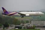 Thai Airways International Boeing B777-3D7(ER) HS-TKZ, cn(MSN): 42115,
Zürich-Kloten Airport, 16.04.2017.