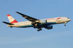 Austrian Airlines Boeing B777-2Q8(ER) OE-LPE, cn(MSN): 27607,
Wien Schwechat, 24.08.2017.