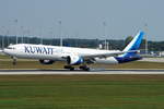 Kuwait Airways Boeing B777-369(ER) 9K-AOC  Failaka , cn(MSN): 62561,
Flughafen München, 20.08.2018.