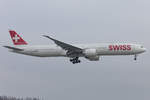 Swiss, HB-JNI, Boeing, B777-3DE-ER, 19.01.2019, ZRH, Zürich, Switzerland       