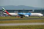 Emirates, Boeing B777-31H(ER), A6-EPK  Expo 2020 , cn(MSN): 42330,
Frankfurt Rhein-Main International, 22.05.2018.