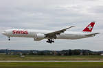 Swiss, HB-JNC, Boeing, B777-3DE-ER, 17.08.2019, ZRH, Zürich, Switzerland        