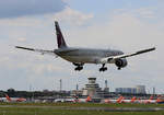 Qatar Airways, Boeing B 777-3DZ(ER), A7-BEB, TXL, 10.08.2019