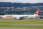 SWISS International Air Lines, HB-JNF, Boeing 777-3DEER, msn: 44587/1416, 28.Juni 2020, ZRH Zürich, Switzerland.