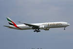 Emirates Airlines, A6-EQD, Boeing 777-31HER, msn: 42349/1499, 01.August 2020, ZRH Zürich, Switzerland.